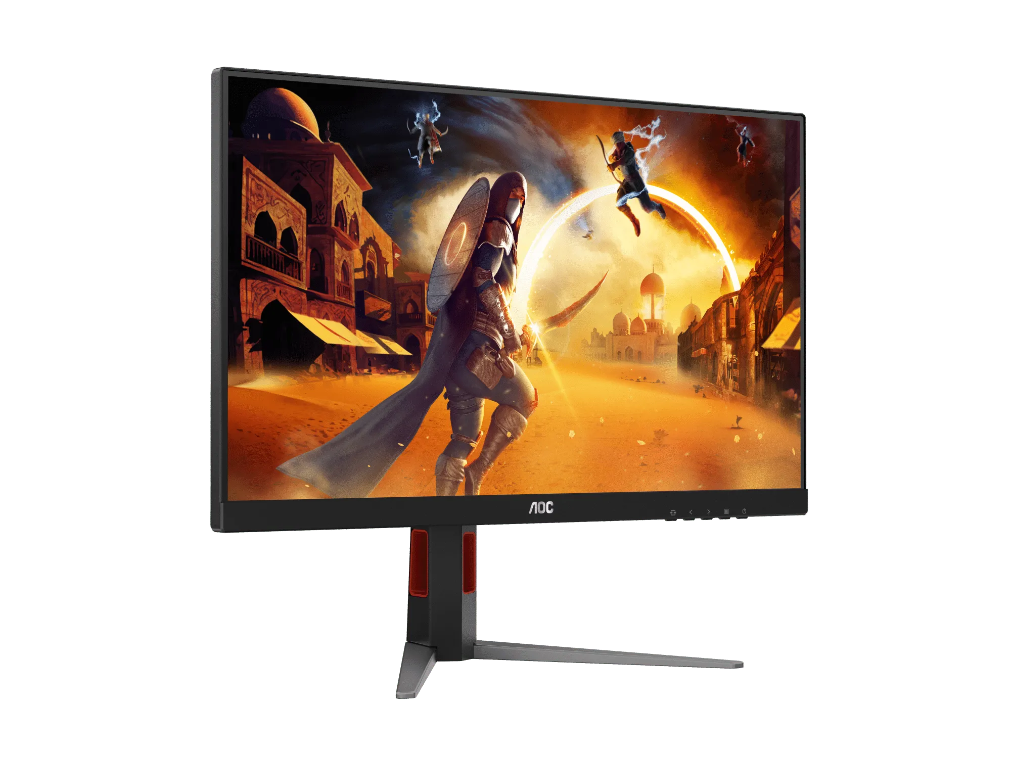 AOC Q27G4 Gaming Monitor|27 inch|IPS QHD 2560x1440 180Hz|1ms