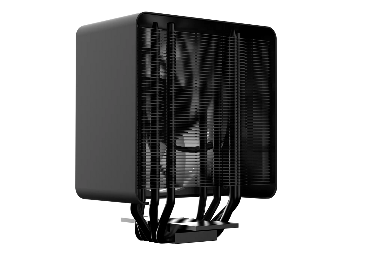 Aerocool APNX AP1-V Black ARGB CPU Air Cooler - Up to 245W - LGA 1700/1200/115X AM4/AM5.