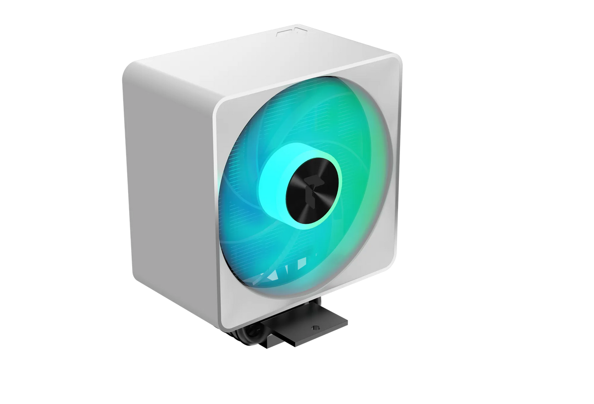 Aerocool APNX AP1-V White ARGB CPU Air Cooler - up to 245W - LGA 1700/1200/115X AM4/AM5.