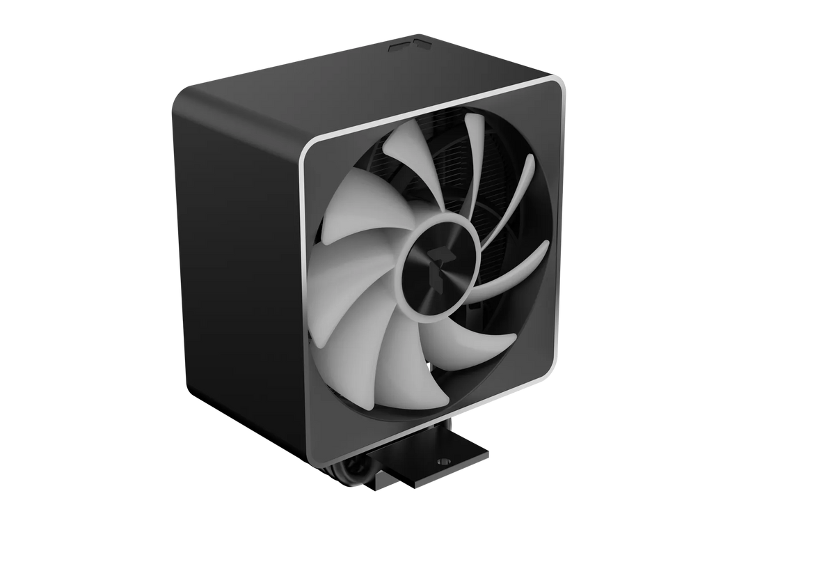Aerocool APNX AP1-V Black ARGB CPU Air Cooler - Up to 245W - LGA 1700/1200/115X AM4/AM5.