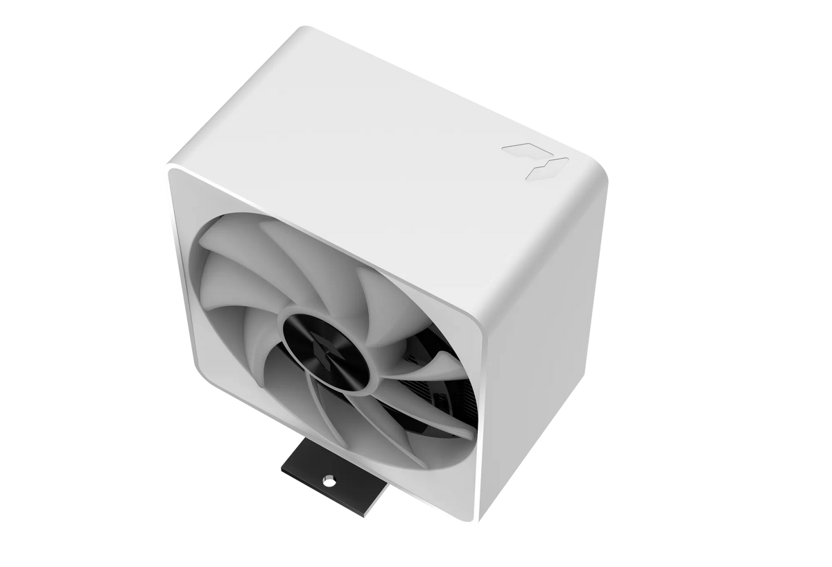 Aerocool APNX AP1-V White ARGB CPU Air Cooler - up to 245W - LGA 1700/1200/115X AM4/AM5.