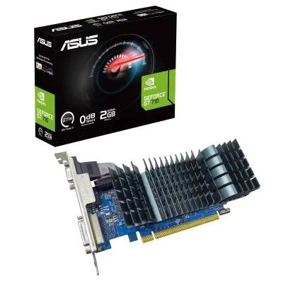 NVIDIA® GeForce GT 710; PCI Express 2.0; 2GB GDDR5; 1xHDMI; 1xD-Sub; 1xDVI;  300w; 17 x 6.9 x 3.9 cm.