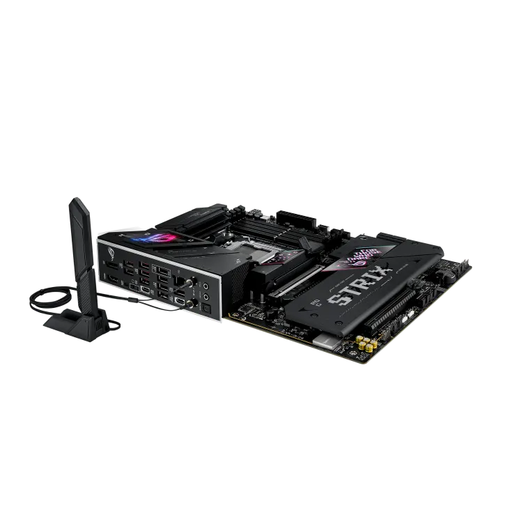 ASUS ROG STRIX B850-E GAMING WIFI, AMD, Socket AM5, AMD Ryzen 7000 Series, AMD Ryzen 8000 Series, AMD Ryzen 9000 Series, Socket AM5, DDR5-SDRAM, 192 GB