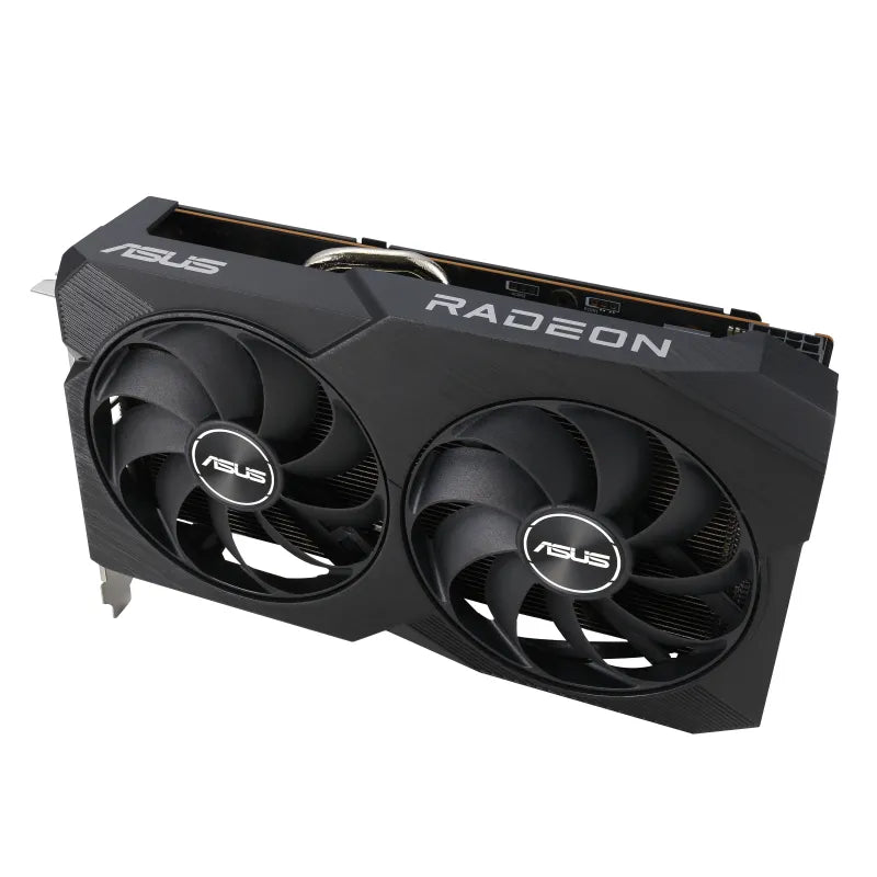 ASUS Dual -RX7600-O8G-V2, Radeon RX 7600, 8 GB, GDDR6, 128 bit, 7680 x 4320 pixels, PCI Express 4.0