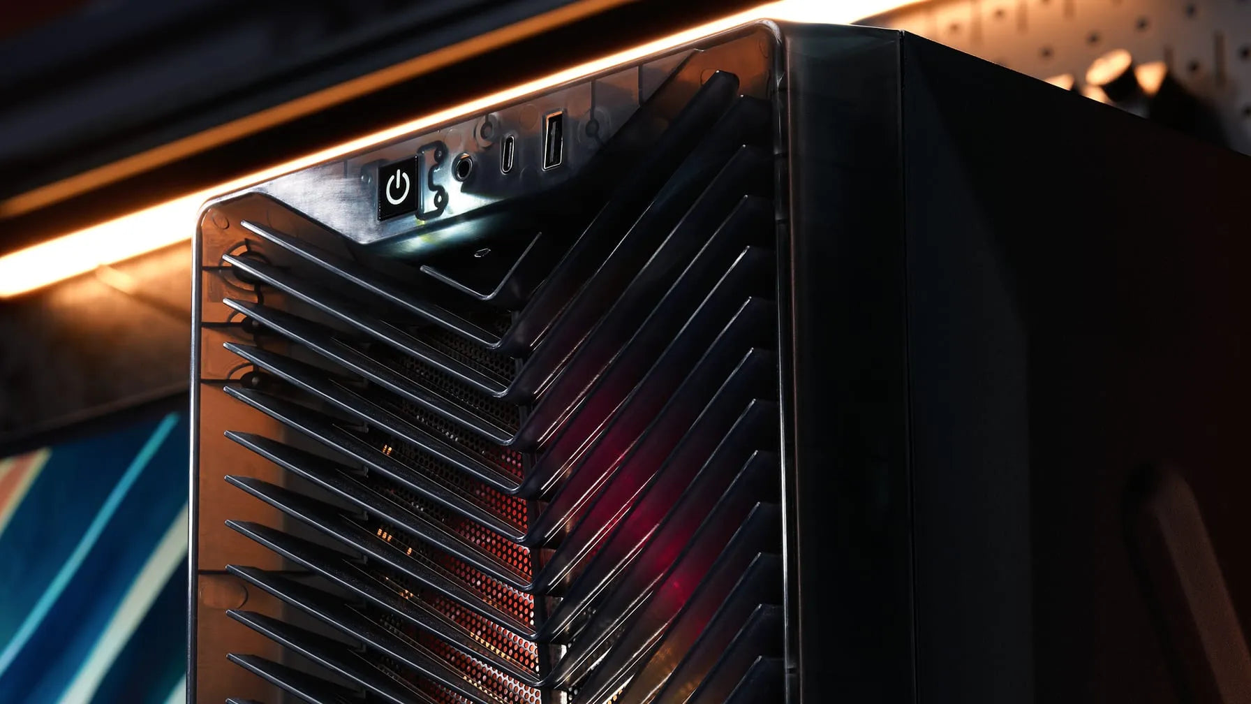 3200D RS ARGB Mid-Tower PC Case; 3x RS120 ARGB fans incl - Smoke.