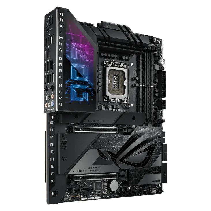 ASUS ROG MAXIMUS Z790 DARK HERO, Intel, LGA 1700, Intel® Celeron®, Intel® Core™ i3, Intel® Core™ i5, Intel® Core™ i7, Intel® Core™ i9,..., LGA 1700, DDR5-SDRAM, 128 GB