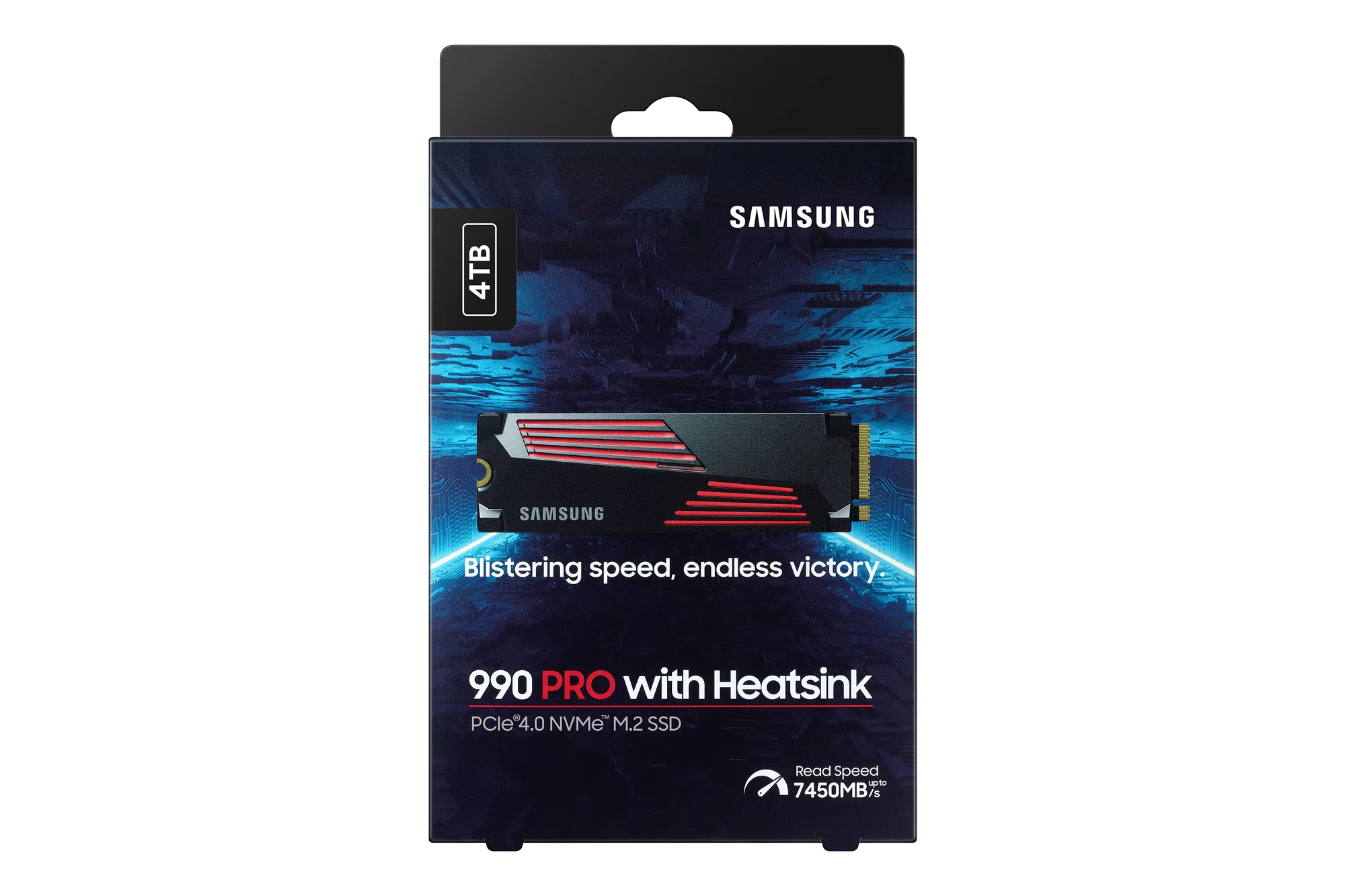 Samsung 990 Pro, 4 TB, M.2, 7450 MB/s