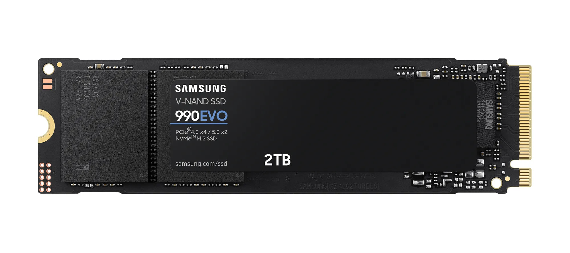 Samsung 990 EVO, 2 TB, M.2, 5000 MB/s