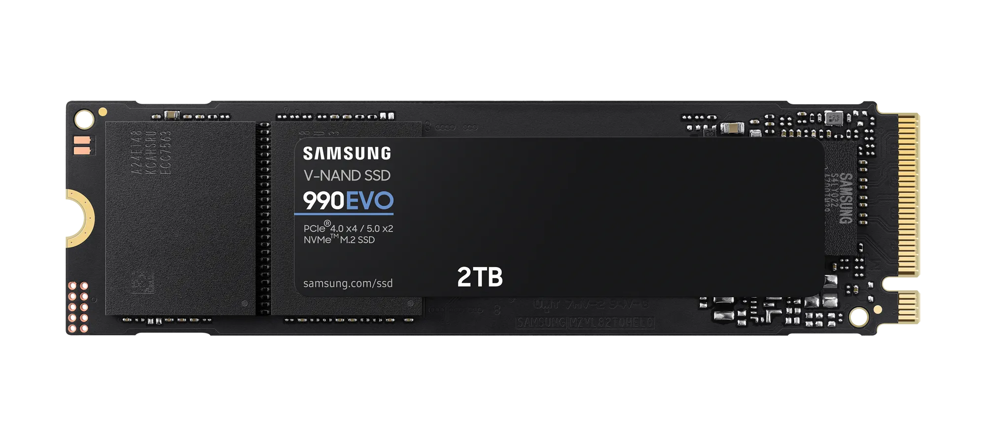 Samsung 990 EVO, 2 TB, M.2, 5000 MB/s