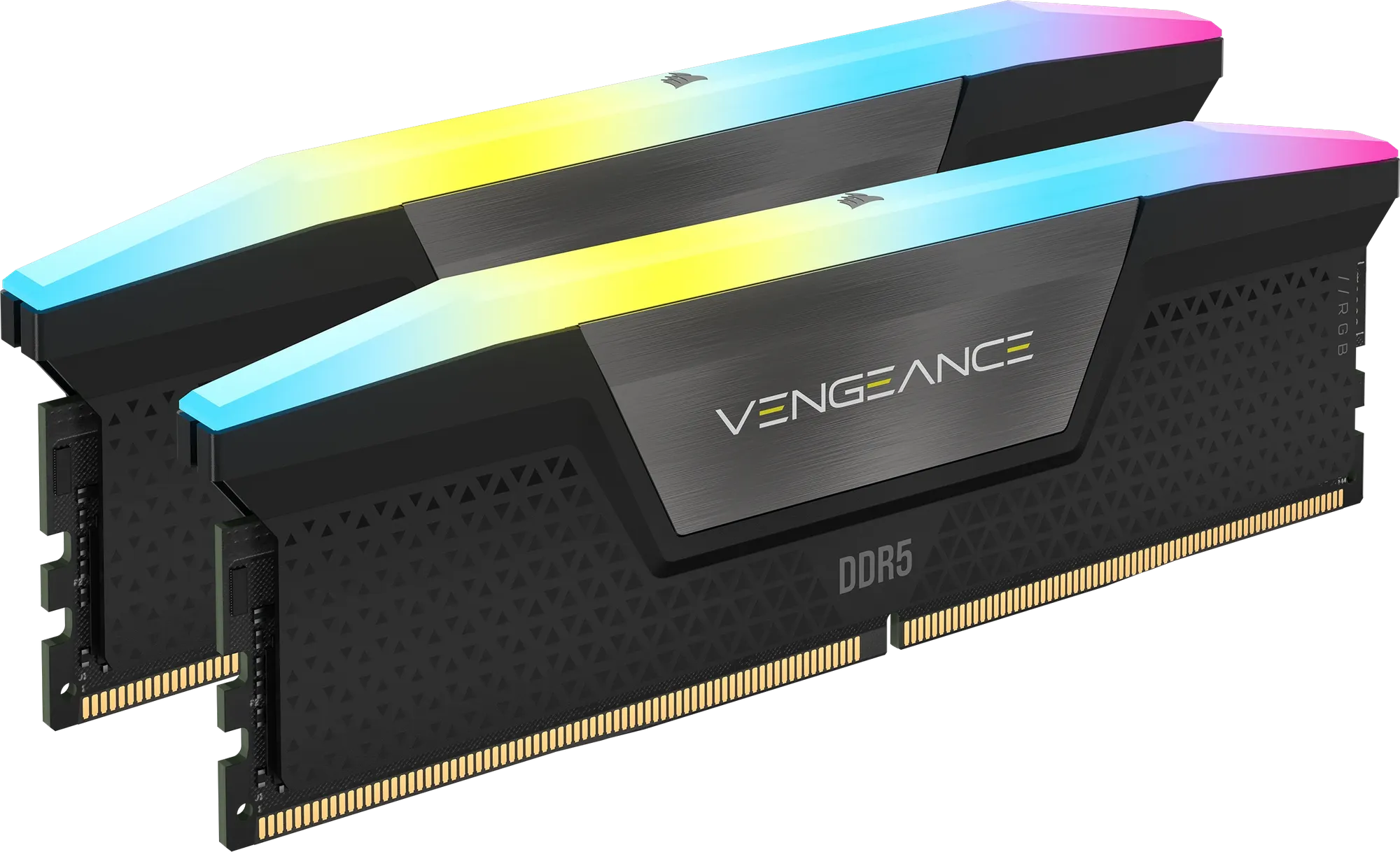 Corsair Vengeance RGB CMH64GX5M2B6000C38, 64 GB, 2 x 32 GB, DDR5, 6000 MHz, 288-pin DIMM