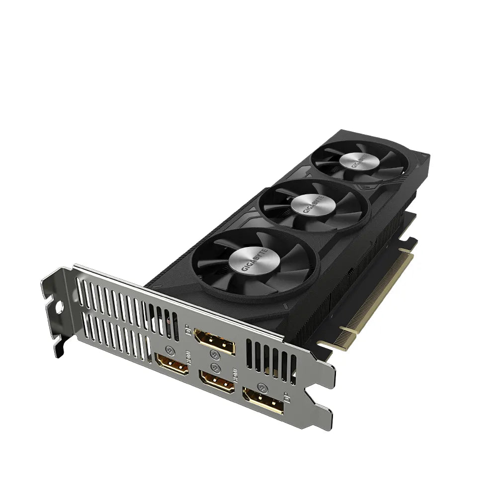 Gigabyte GeForce RTX 4060 OC Low Profile 8G, GeForce RTX­ 4060, 8 GB, GDDR6, 128 bit, 7680 x 4320 pixels, PCI Express 4.0