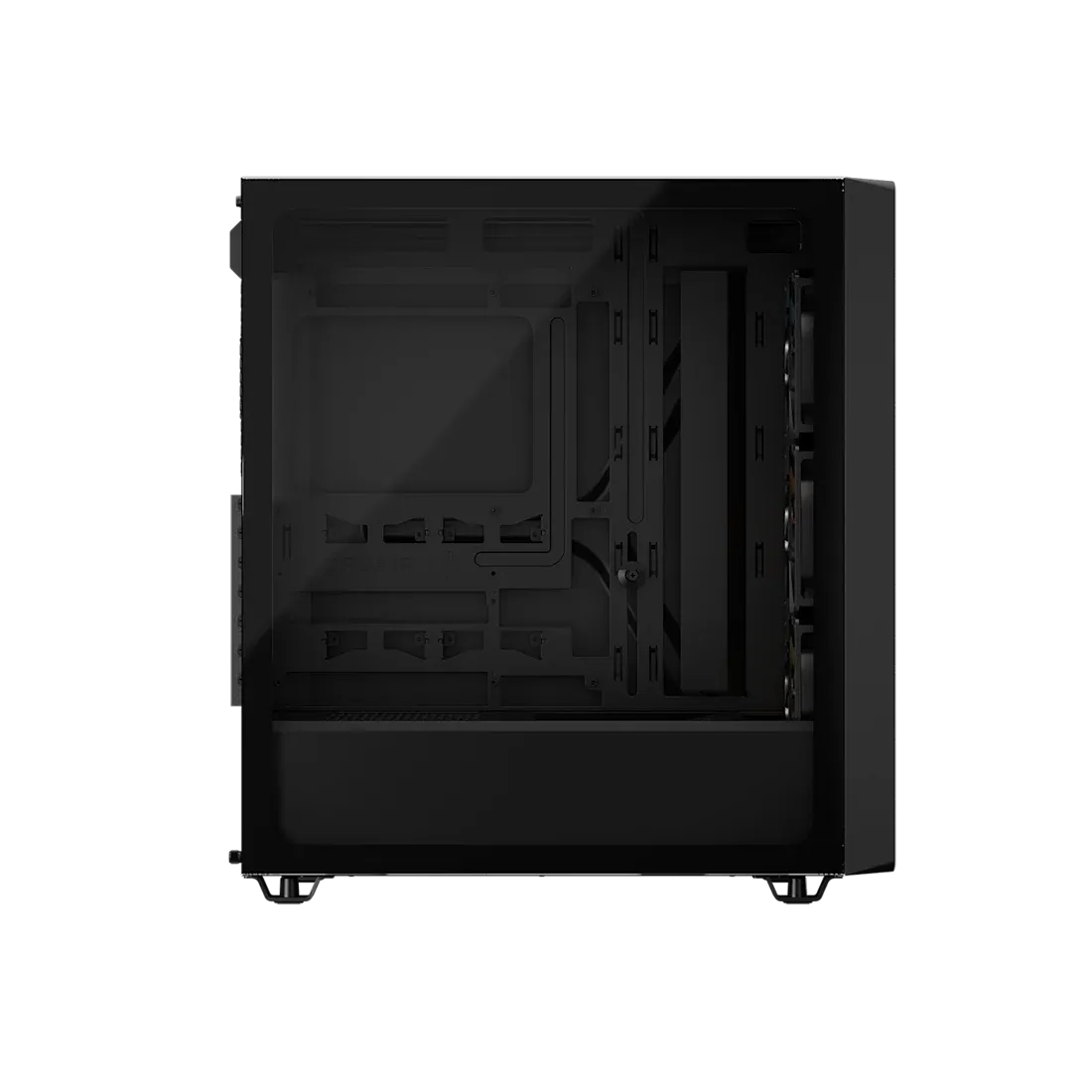 3200D RS ARGB Mid-Tower PC Case; 3x RS120 ARGB fans incl - Black.