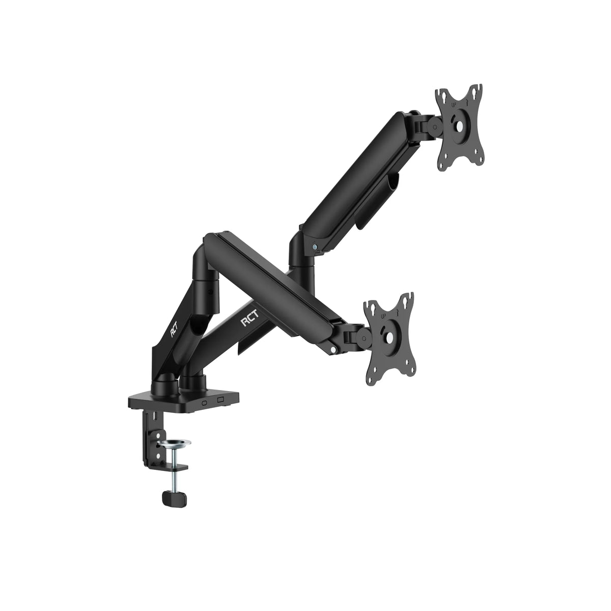 BRACKET 17'' - 32'' dual monitor mount; gas spring; up to 9Kg's