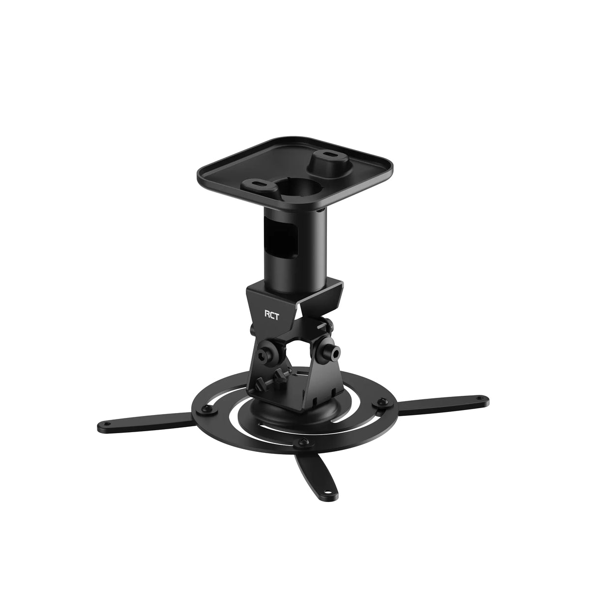 BRACKET - Steel projector ceiling mount for projectors up to 15kg; black