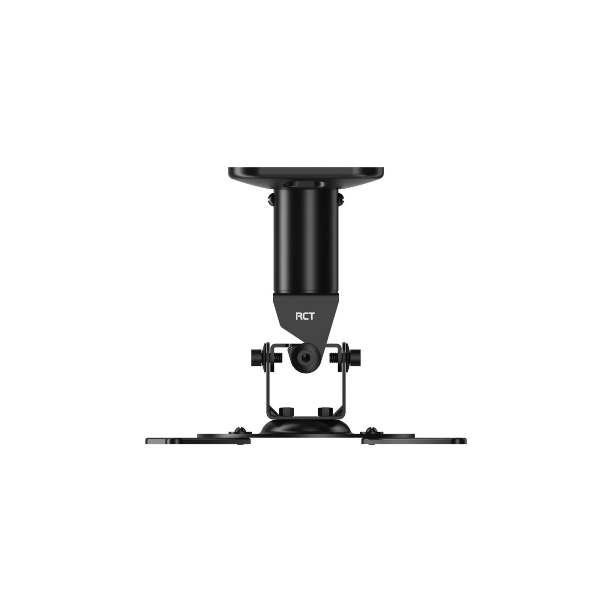 BRACKET - Steel projector ceiling mount for projectors up to 15kg; black