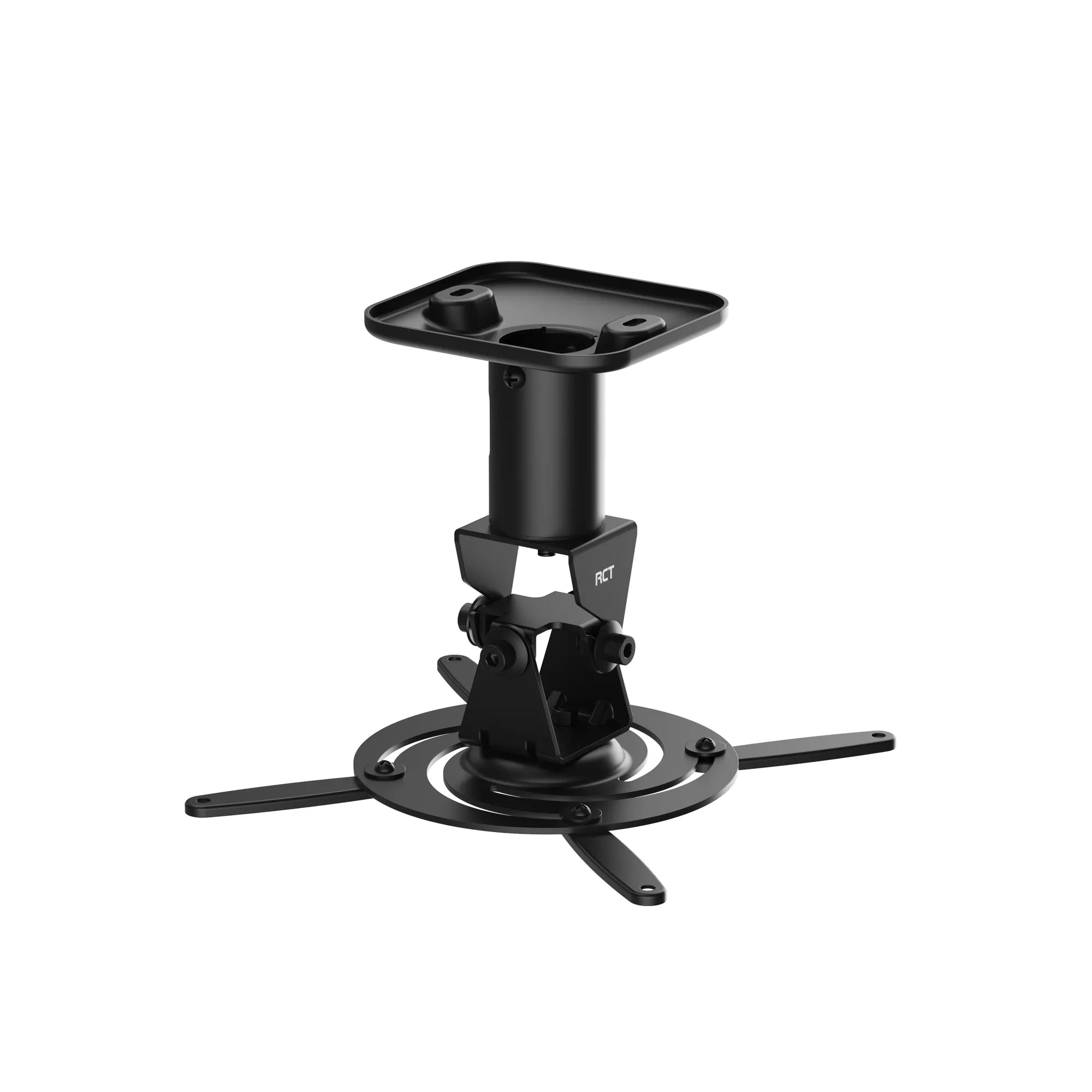 BRACKET - Steel projector ceiling mount for projectors up to 15kg; black