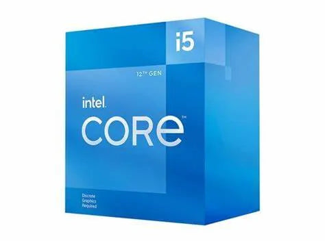 Intel Core i5 12400F Up to 4.4 GHZ; 6 Core (6P+0E); 12 Thread; 18MB Smartcache; 65W TDP - Intel Laminar RM1 Cooler  - No VGA