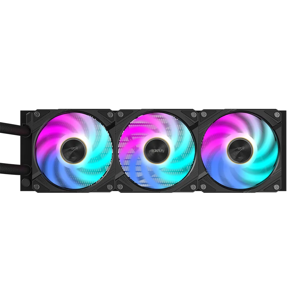 GIGABYTE AORUS WATERFORCE X II 360 360mm cooler; Intel 115x;1200;1700;1851 / AMD TR4; AM5; AM4; sTR5
