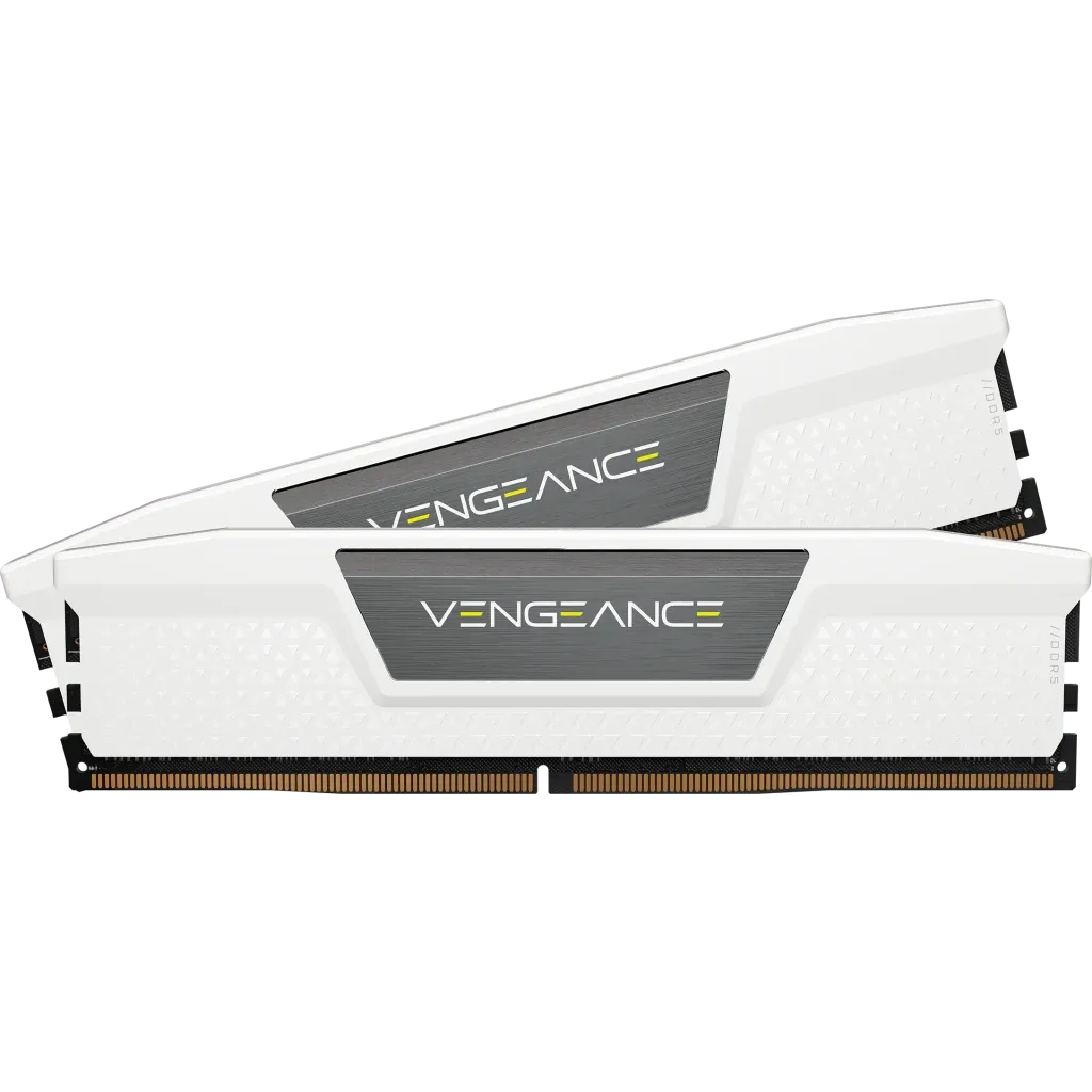 Corsair Vengeance , 32 GB, 2 x 16 GB, DDR5, 6000 MHz, 288-pin DIMM, White