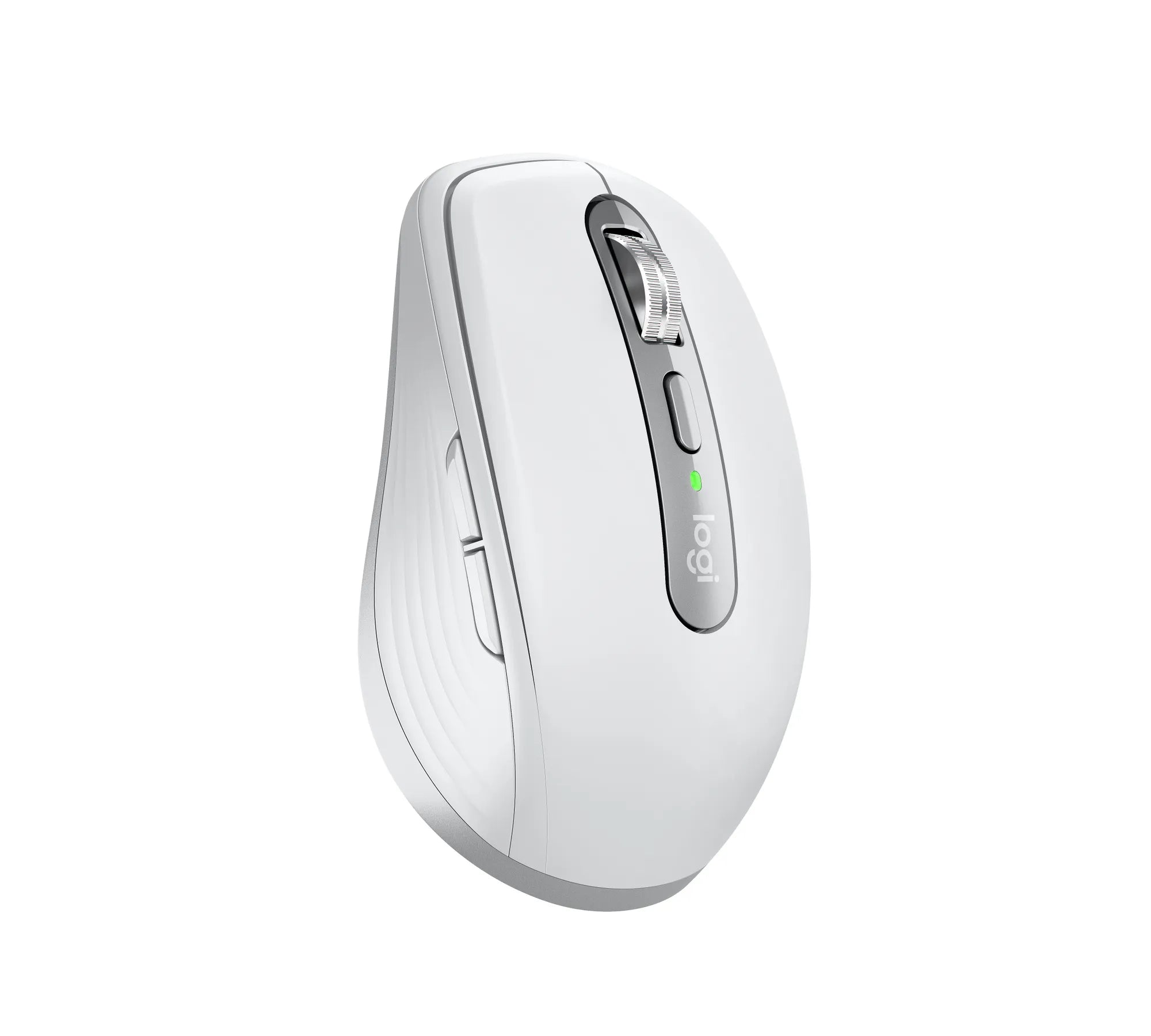 Logitech MX Anywhere 3S, Right-hand, Laser, RF Wireless + Bluetooth, 8000 DPI, Grey, White