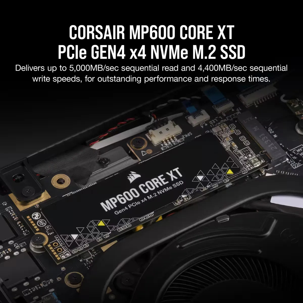 Corsair MP600 CORE XT, 1000 GB, M.2, 5000 MB/s