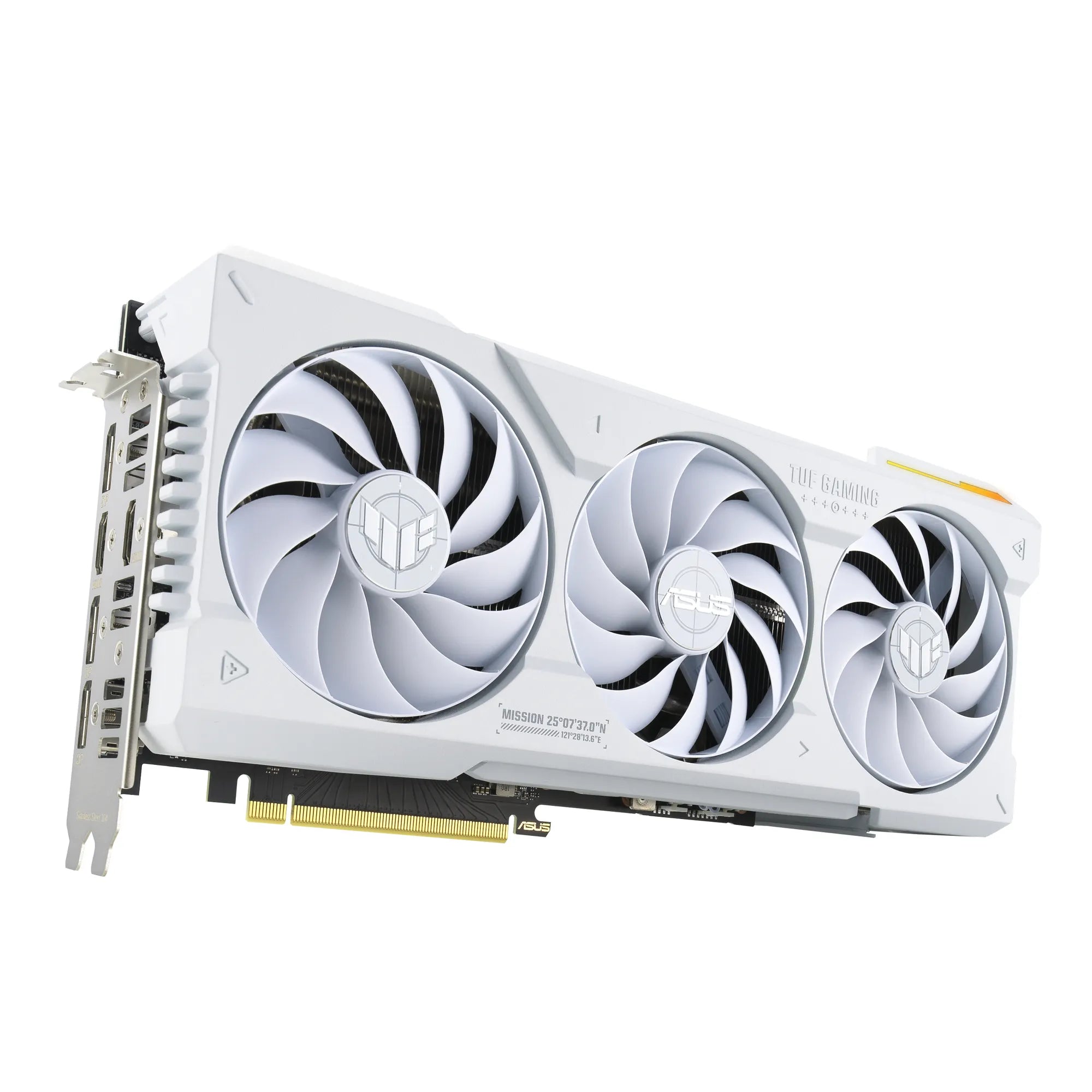 ASUS TUF Gaming TUF-RTX4070TIS-O16G-WHITE-GAMING, GeForce RTX 4070 Ti SUPER, 16 GB, GDDR6X, 256 bit, 7680 x 4320 pixels, PCI Express 4.0