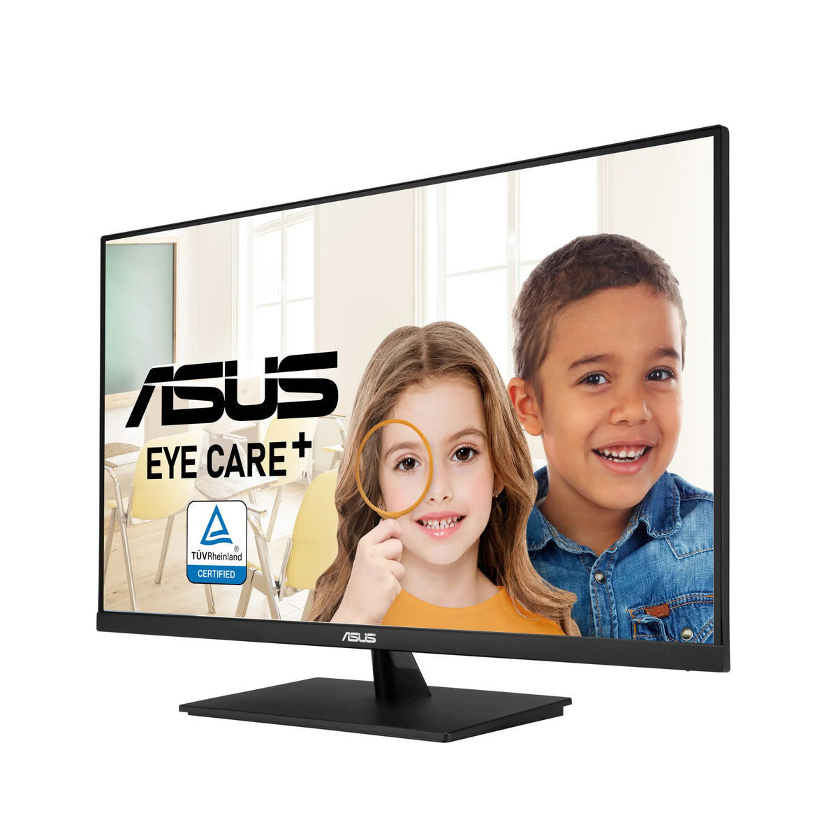 ASUS VP327Q Eye Care Monitor – 31.5-inch; 4K UHD (3840 x 2160); 99% sRGB; HDR-10; Adaptive-Sync; DisplayPort; HDMI; Flicker Free