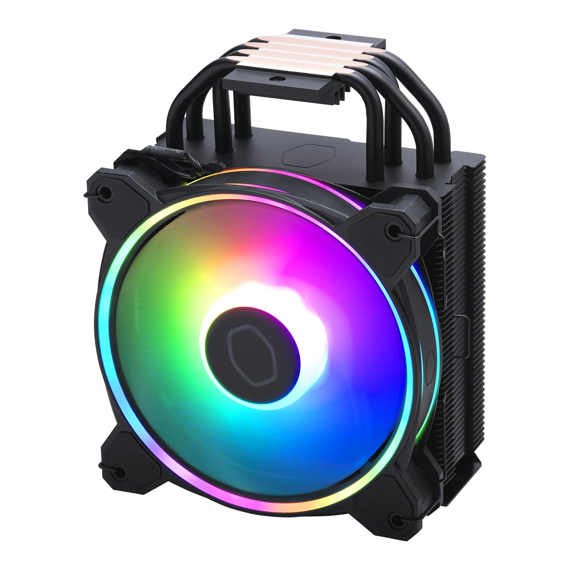 Cooler Master Hyper 212 Halo Black, Air cooler, 650 RPM, 2050 RPM, 27 dB, 51.88 cfm, Black