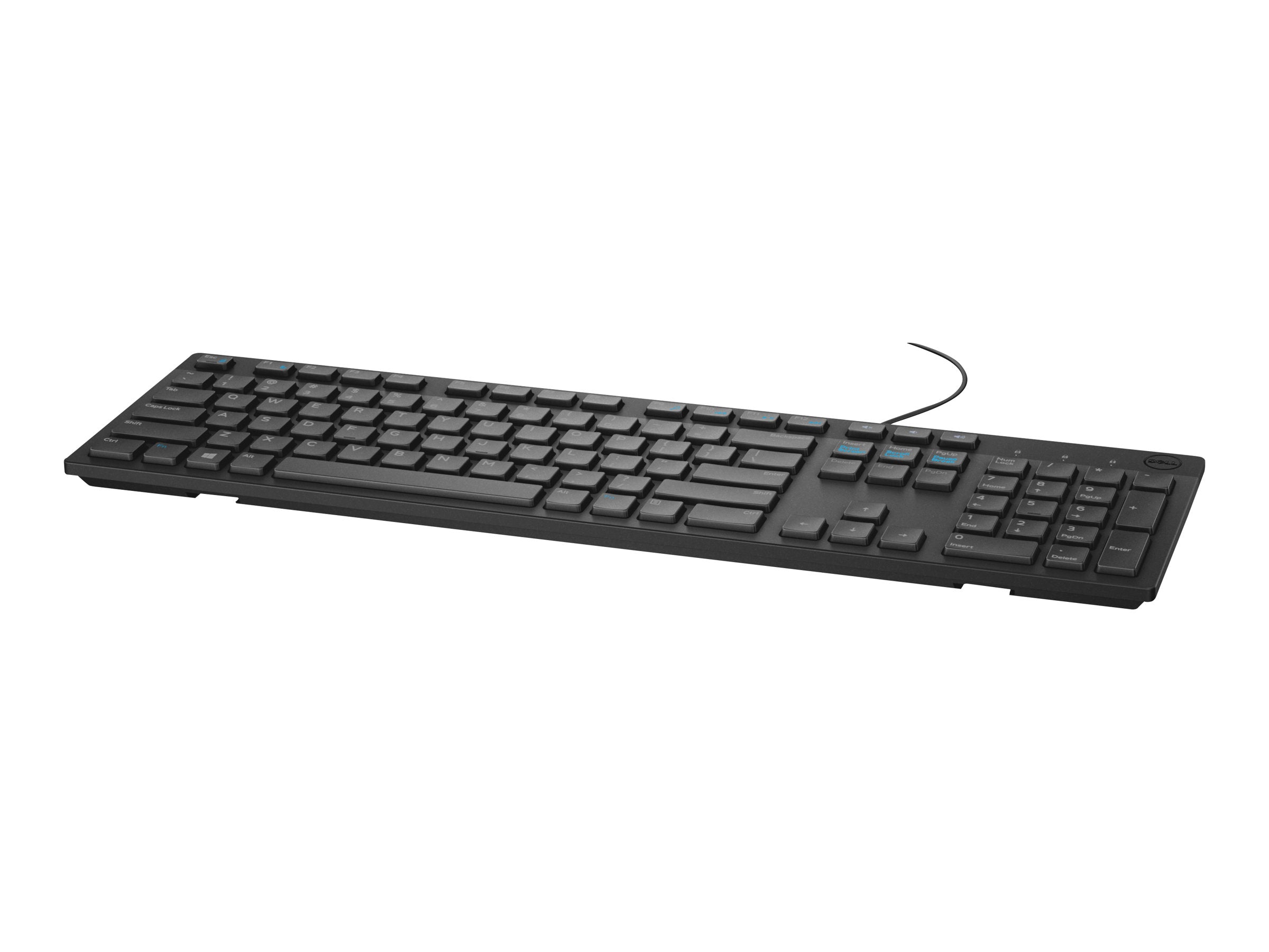 Dell Multimedia Keyboard KB216 US International (QWERTY) Black