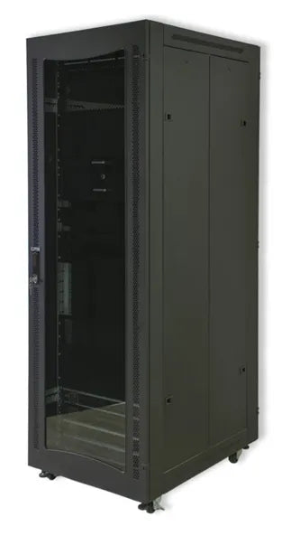 RCT 20U     Server Cabinet  600x1000  Glands + Screws Perforated AP6020.PER.B