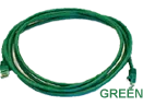 RCT - CAT6 PATCH CORD (FLY LEADS) 2M GREEN.