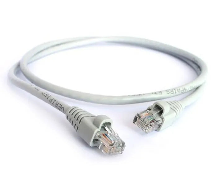 RCT - CAT5E PATCH CORD (FLY LEADS) 5M GREY