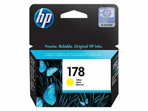 HP 178, Original, Pigment-based ink, Yellow, HP, HP Photosmart B8553 Photo, HP Photosmart C5383 All-in-One, HP Photosmart C6383 All-in-One, HP..., CB320HE