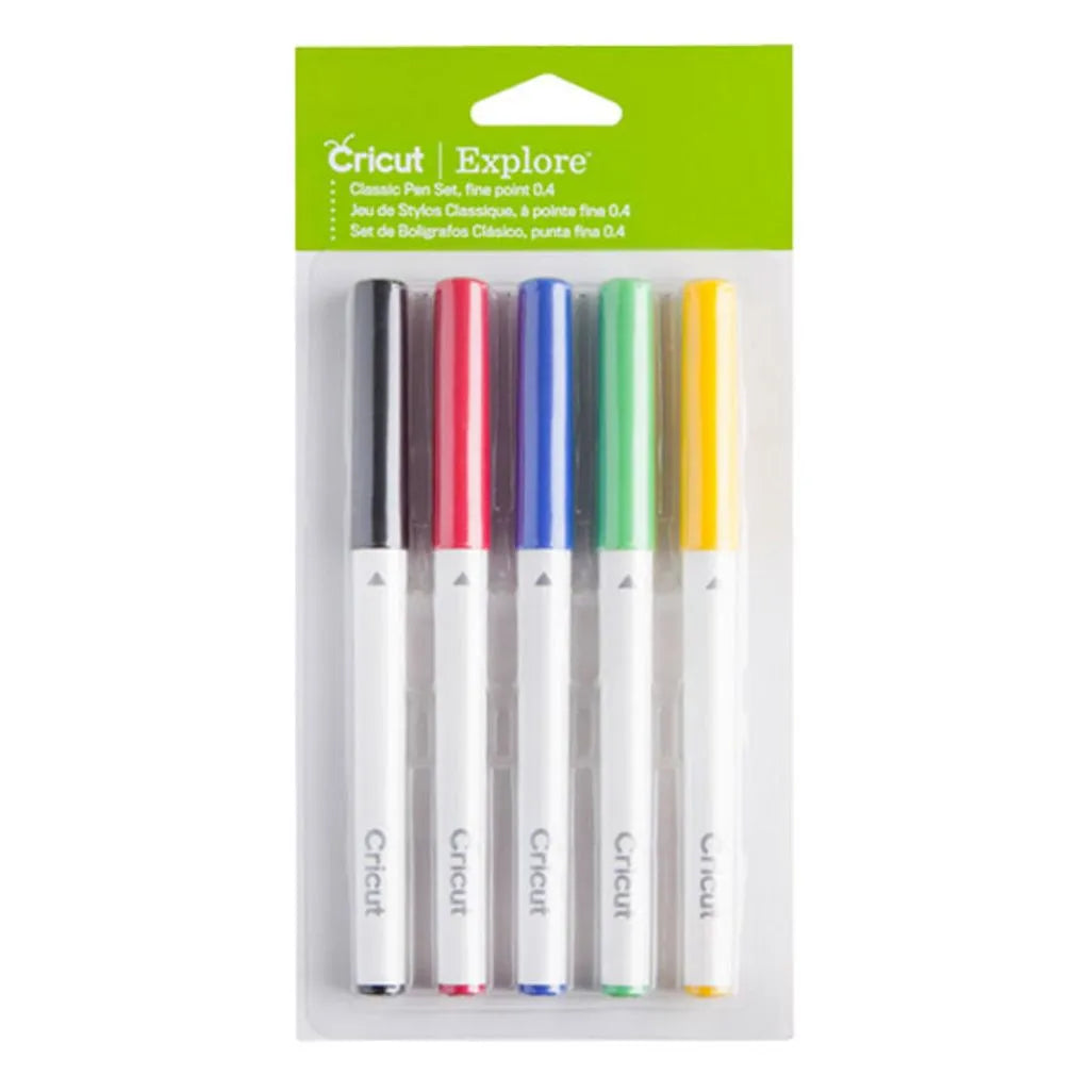 2007635 - Cricut Explore/Maker Fine Point Pen Set 5-pack (Cl