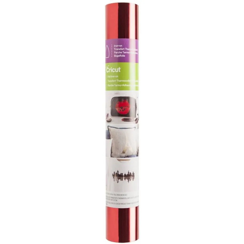 2007649 - Cricut Foil Iron-On 30x60cm (Red)