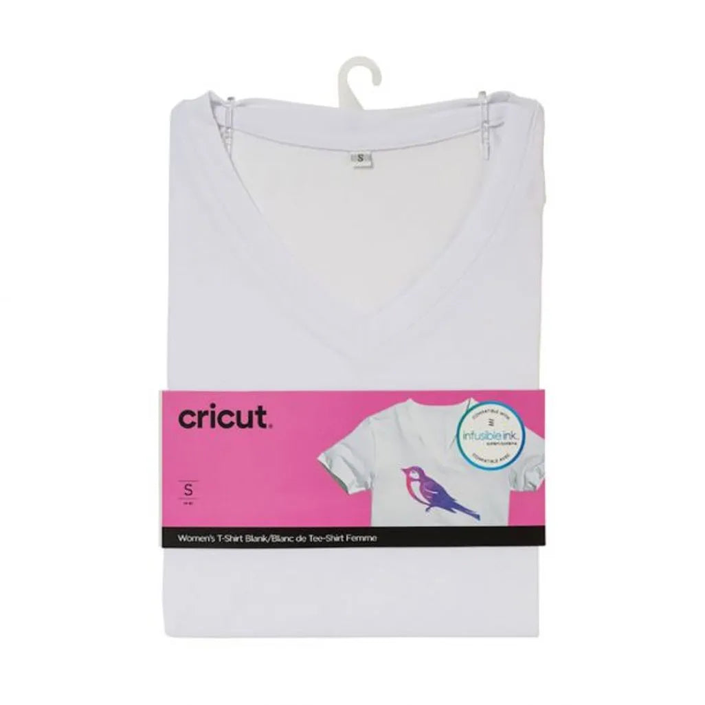 2007906: Cricut Infusible Ink Women's White T-Shirt (S)