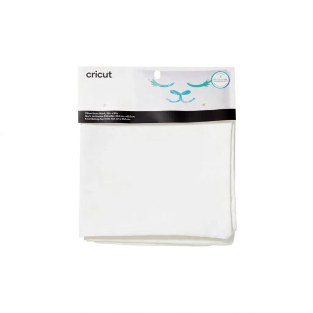 2007485: Cricut Smooth Pillow Case 46x46cm (White) (Infusibl