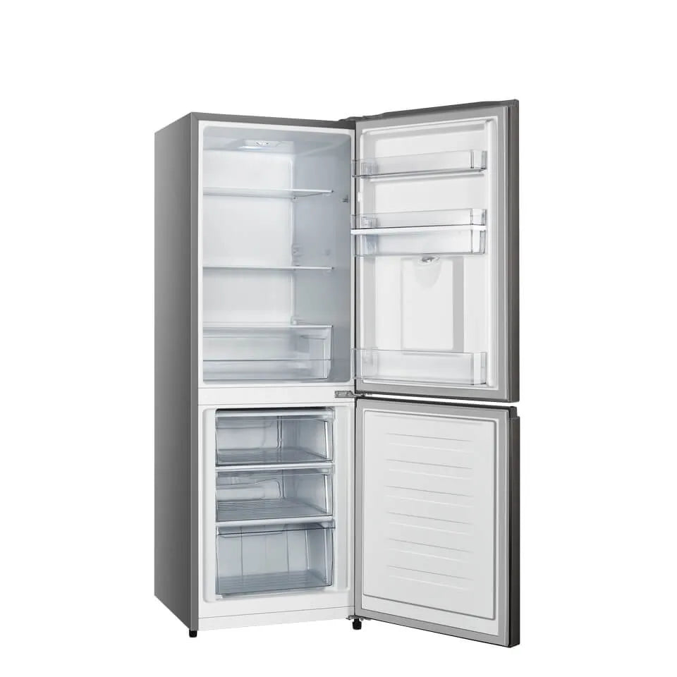 Hisense H310BIT-WD, 222 L, N-ST, 3 kg/24h, A, Fresh zone compartment, Stainless steel, Titanium