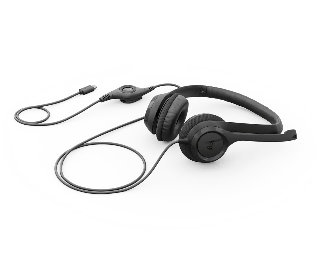 Logitech H390 USB, Wired, Calls/Music, 20 - 20000 Hz, 197 g, Headset, Black