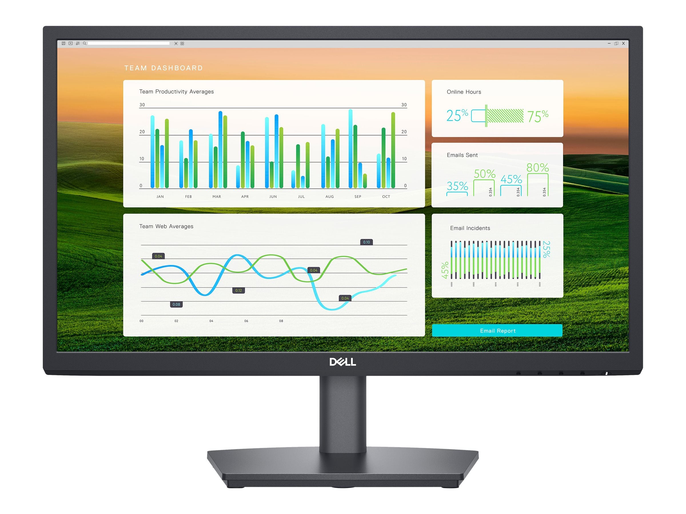 Dell 22 Monitor E2222HS 54.5cm (21.5")