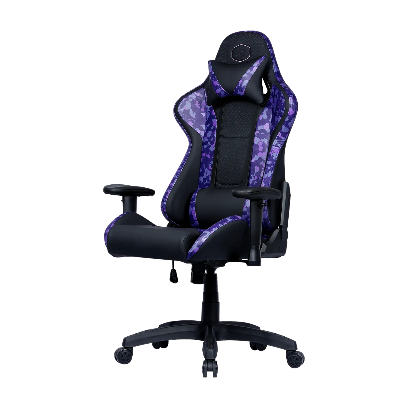 Cooler Master Caliber R1S Gaming Chair; Purple Camo; Recline