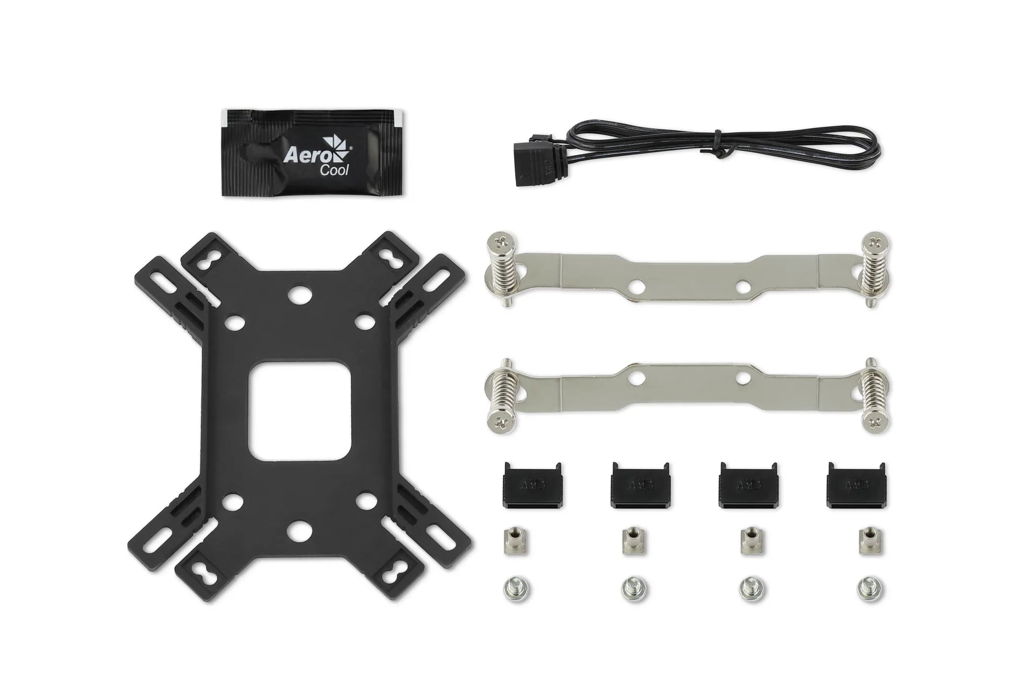 Aerocool Cylon 4F ARGB CPU Air Cooler - Aluminum - (TDP) up to 145W - LGA 1700/1200/115X AM4/AM5.