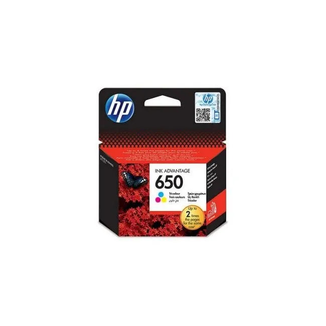 HP 650 Tri-color Original Ink Cartridge