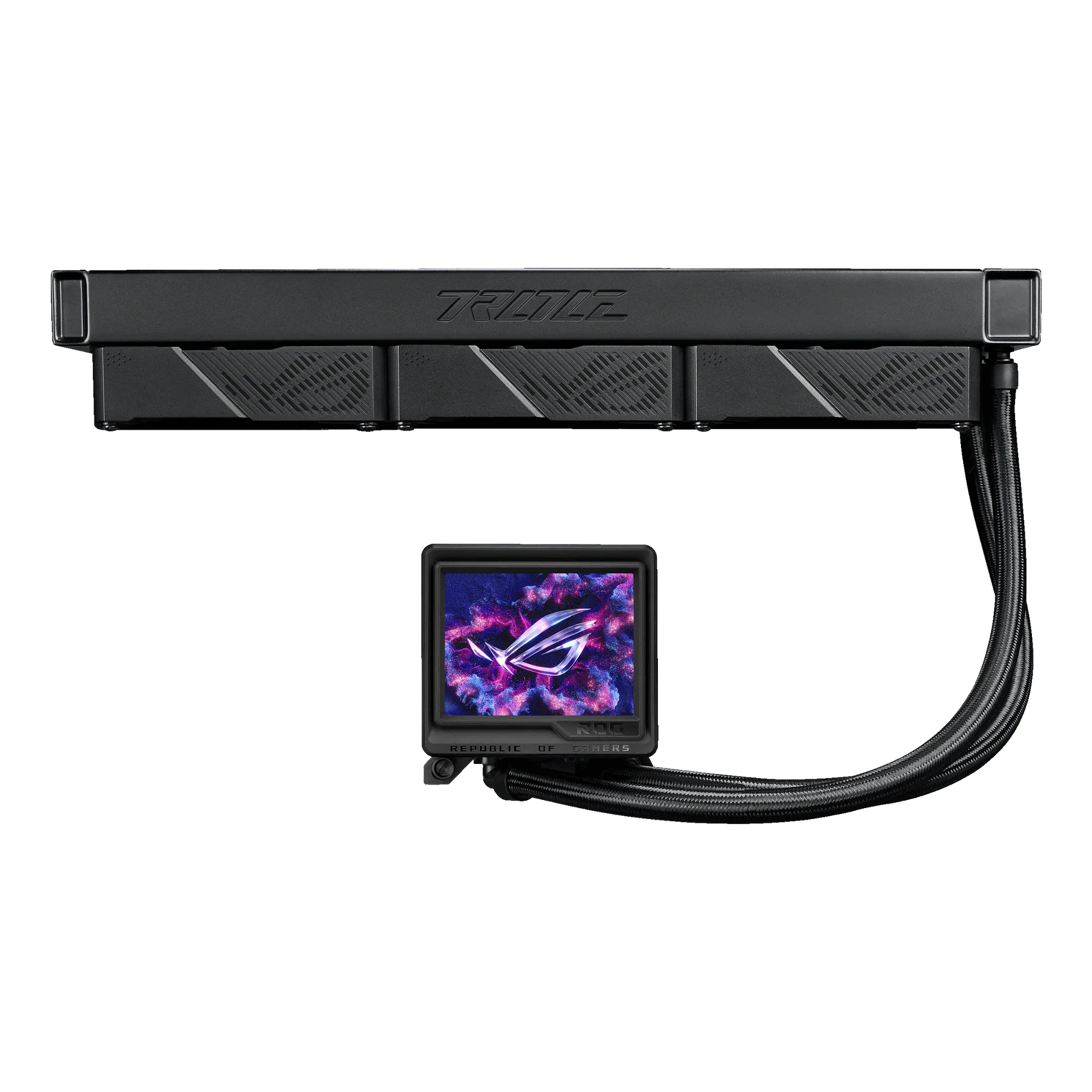 ASUS ROG Ryujin III 360 ARGB Extreme, All-in-one liquid cooler, 12 cm, 2800 RPM, Black
