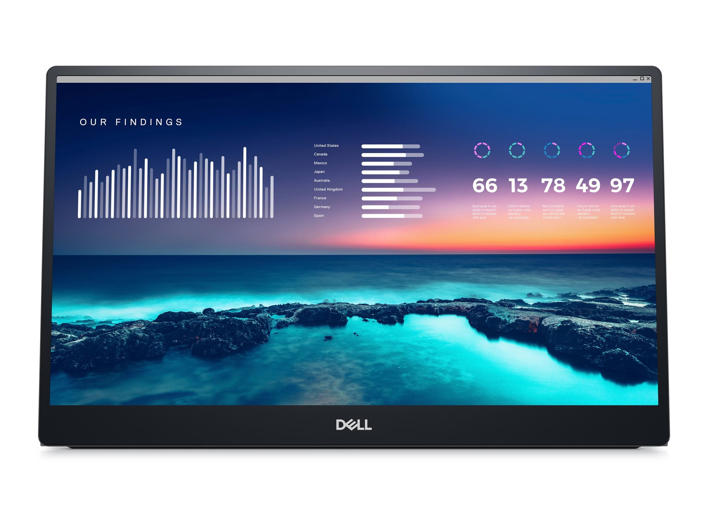 Dell 14 Portable Monitor P1424H 35.6cm (14 )