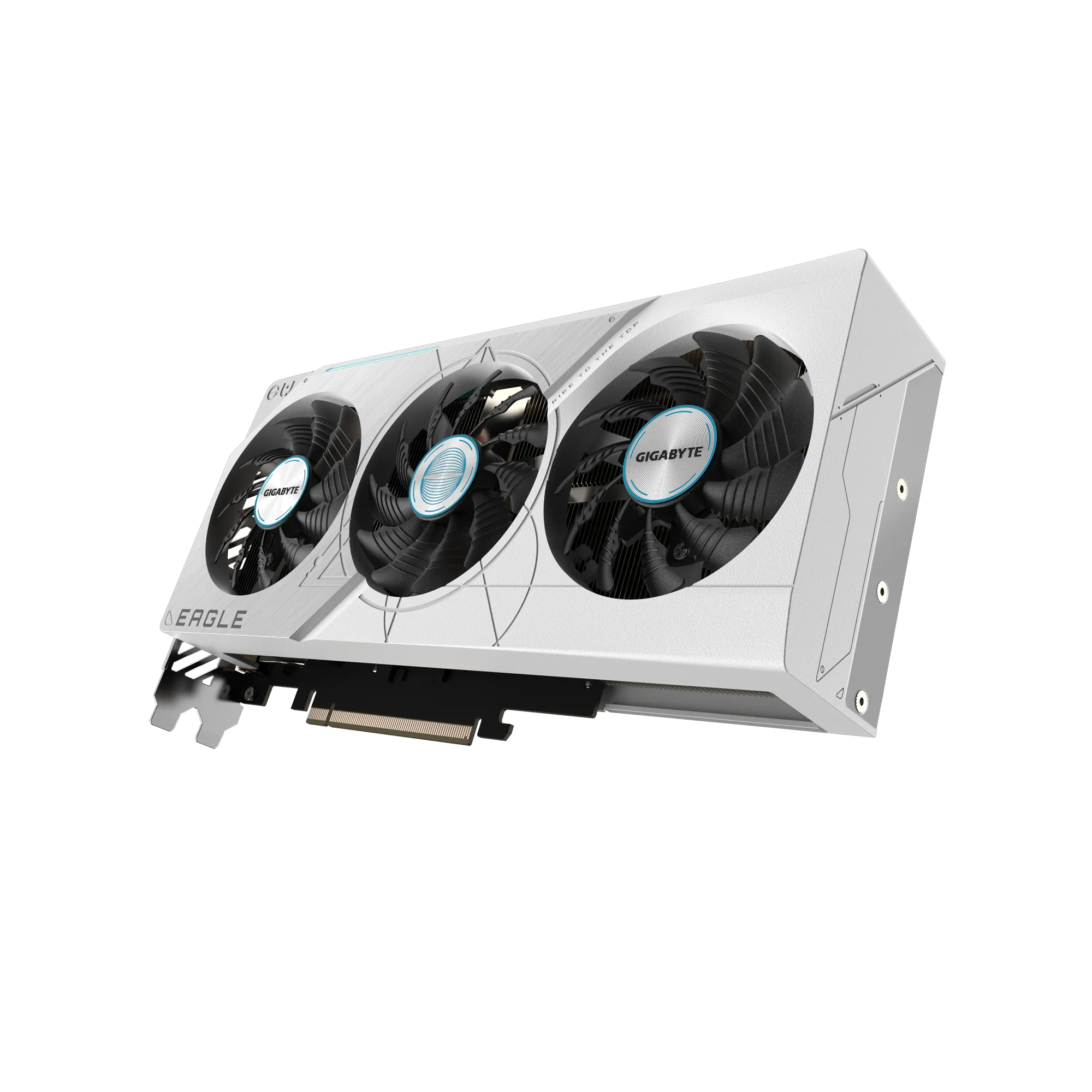 GIGABYTE GeForce RTX 4070 SUPER EAGLE OC ICE 12G Graphics Card - 12GB GDDR6X, 192bit, PCI-E 4.0, 2535MHz Core Clock, 3 x DisplayPort 1.4a, 1 x HDMI 2.1a, NVIDIA DLSS 3, GV-N407SEAGLEOC ICE-12GD, GeForce RTX 4070 SUPER, 12 GB, GDDR6X, 192 bit, 7680 x 4320 pixels, PCI Express x16 4.0