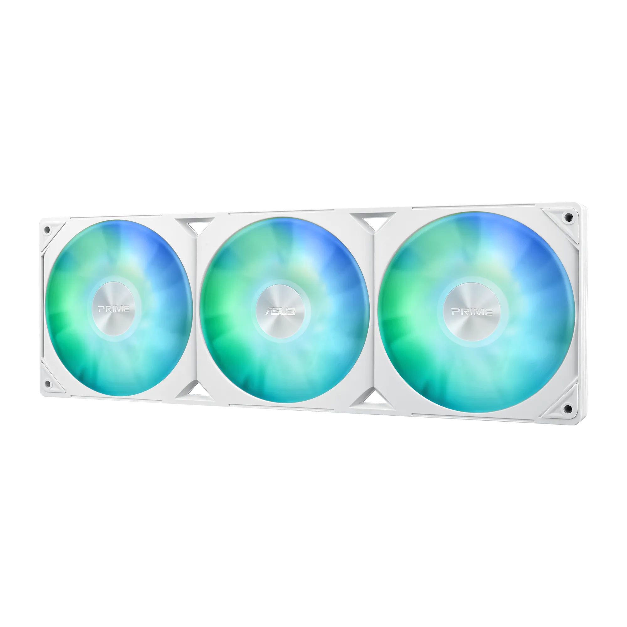 ASUS Prime LC 360 ARGB White Edition, All-in-one liquid cooler, 12 cm, 34 sone, White