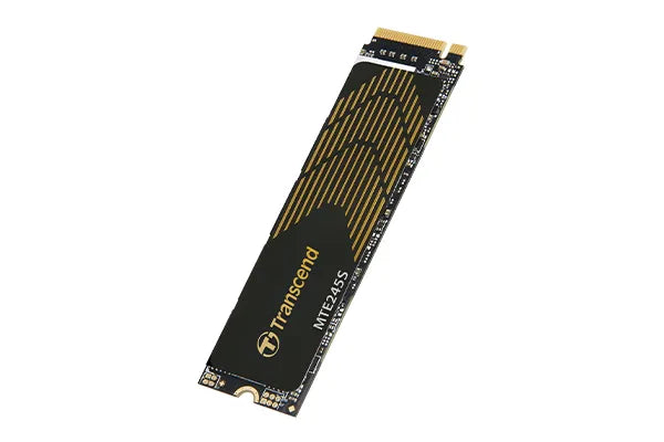 TRANSCEND 2 TB MTE245S PCI-E  GEN 4X4 M.2 NVMe 2280 SSD 3D TLC - 5300 MB/s Read 4600 MB/s Write - 1200 TBW
