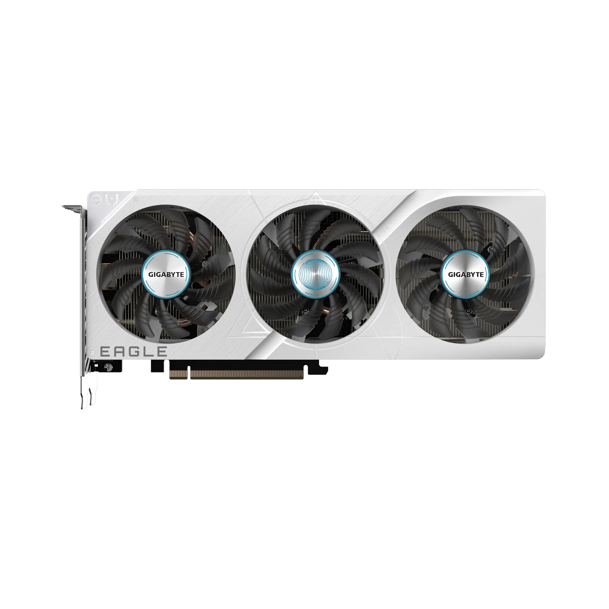 GIGABYTE GeForce RTX 4060 Ti EAGLE OC ICE 8G Graphics Card - 8GB GDDR6, 128bit, PCI-E 4.0, 2550MHz Core Clock, 2 x DisplayPort 1.4a, 2 x HDMI 2.1a, NVIDIA DLSS 3, GV-N406TEAGLEOC ICE-8GD, GeForce RTX 4060 Ti, 8 GB, GDDR6, 128 bit, 7680 x 4320 pixels, PCI Express x8 4.0