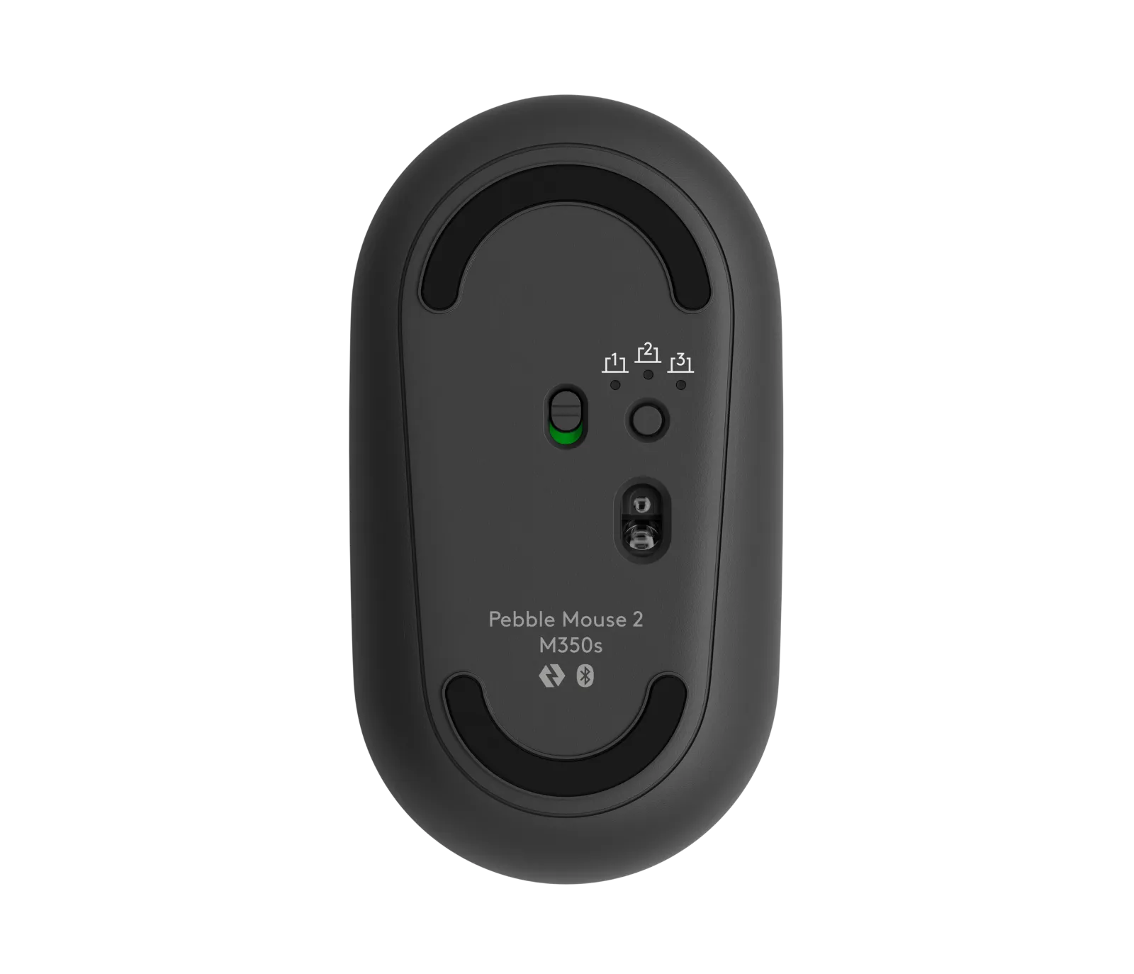 Logitech 910-007015, Ambidextrous, Optical, RF Wireless + Bluetooth, 4000 DPI, Graphite